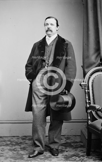 George Augustus Sala, between 1855 and 1865. Creator: Unknown.