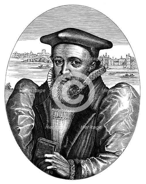 George Abbott (1562-1633), English cleric and Archbishop of Canterbury, 17th century. Artist: Simon Pass