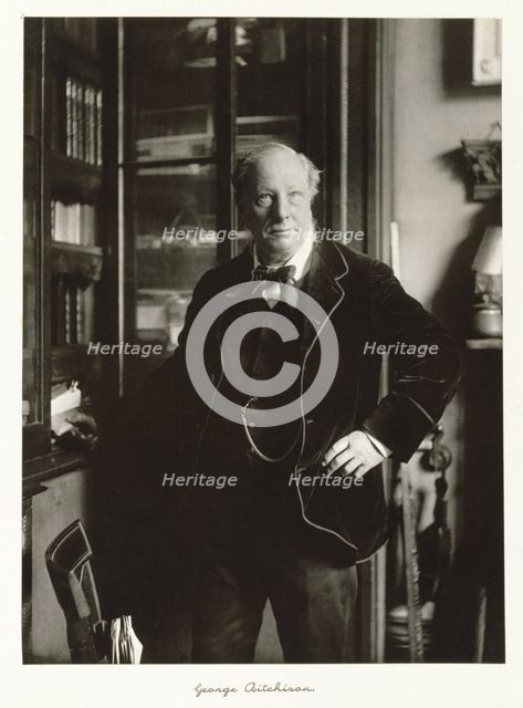 George Aitchison, RA, c1889-1891. Creator: Ralph W Robinson.