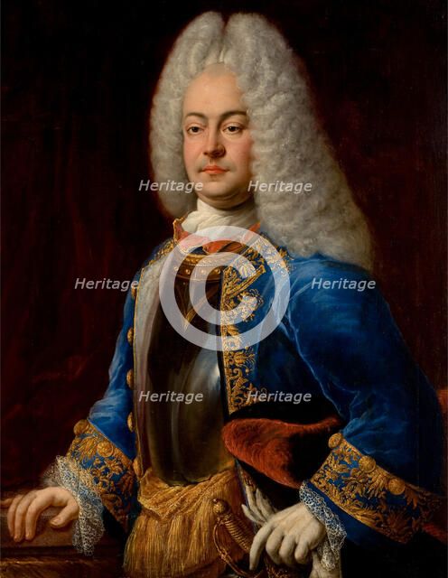 George Albert (1690-1734), Prince of East Frisia, 1718.