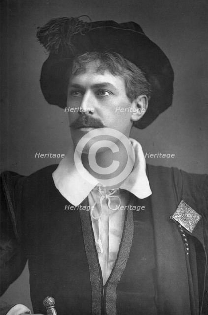 George Alexander (1858-1918), English theatrical actor-manager, c1890. Artist: Unknown