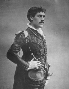 George Alexander, British actor and theatre manager, as Faust 1887. Artist: Ernest Barraud