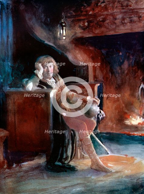 George Alexander in If I were King, c1902.Artist: Ellis & Walery