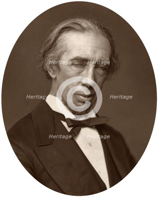 George Alexander MacFarren, composer, 1881. Artist: Unknown