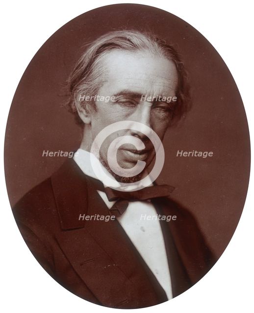 George Alexander MacFarren, composer, 1881. Creator: Lock & Whitfield.