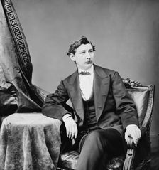 George Alfred Townsend, between 1860 and 1875. Creator: Mathew Brady