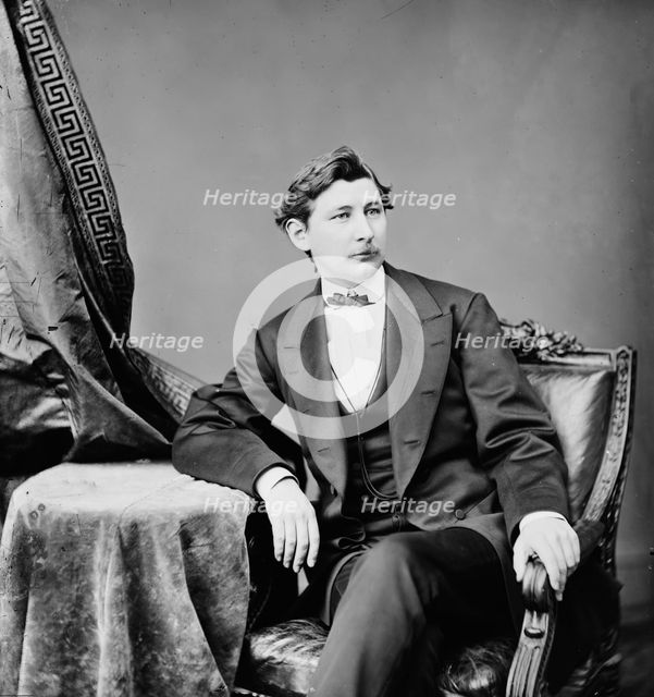 George Alfred Townsend, between 1860 and 1875. Creator: Mathew Brady.