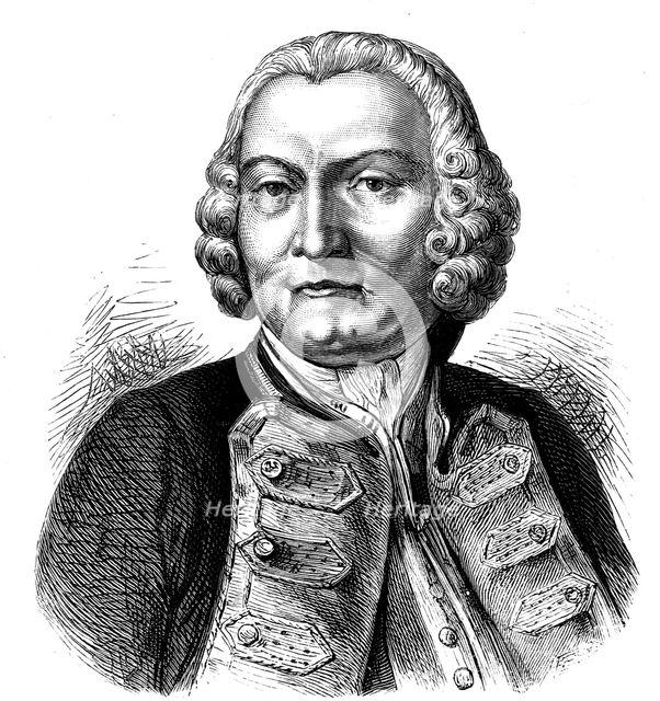 George Anson, Baron Anson (1697-1762), English naval commander. Creator: Unknown.