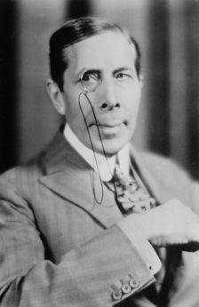 George Arliss (1868-1946), English actor, 20th century