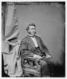 George Armstrong Halsey of New Jersey, between 1860 and 1875. Creator: Unknown
