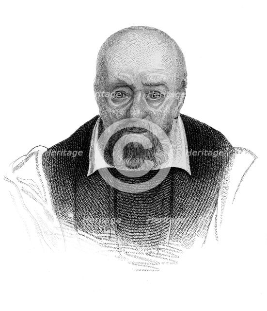 George Buchanan, 16th century Scottish historian and humanist scholar, (c1850). Artist: Unknown