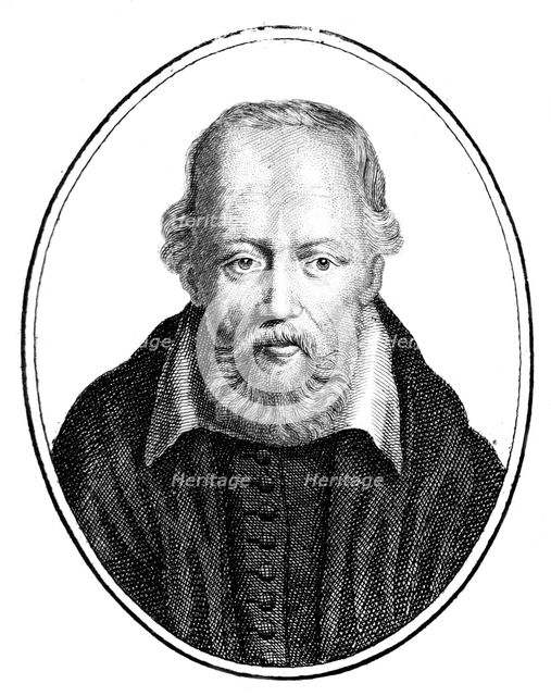 George Buchanan, 16th century Scottish historian and humanist scholar. Artist: Unknown