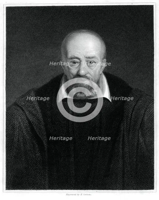 George Buchanan, Scottish historian and humanist scholar, (1833).Artist: E Scriven