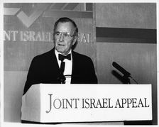 George Bush (1925- ), 41st President of the United States, 1993. Artist: Sidney Harris