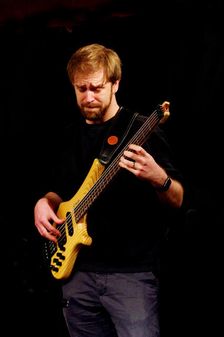 George Baldwin, Ray Russell Quintet, Verdict Jazz Club, Brighton, East Sussex, 18 March 2023. Creator: Brian O'Connor