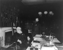 George Bancroft, 1800-1891, (c1890?). Creator: Frances Benjamin Johnston