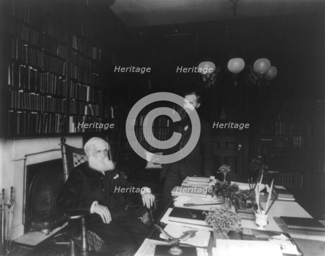George Bancroft, 1800-1891, (c1890?). Creator: Frances Benjamin Johnston.
