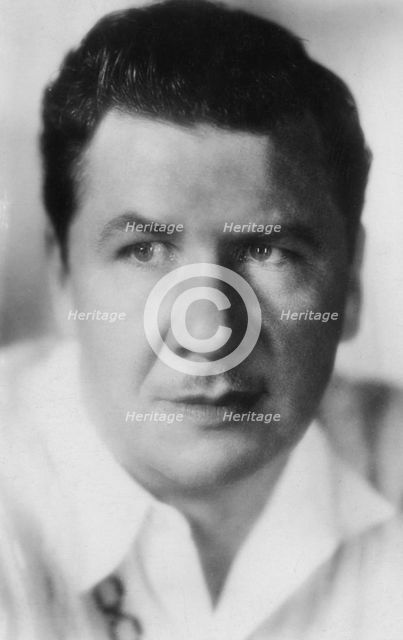 George Bancroft (1882-1956), American actor, 20th century. Artist: Unknown