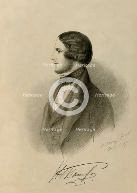 'George Barrington', 1847. Creator: Richard James Lane.