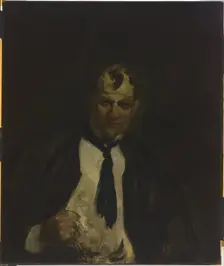 George Benjamin Luks, 1899. Creator: William James Glackens