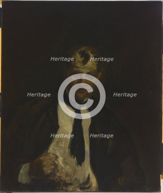 George Benjamin Luks, 1899. Creator: William James Glackens.