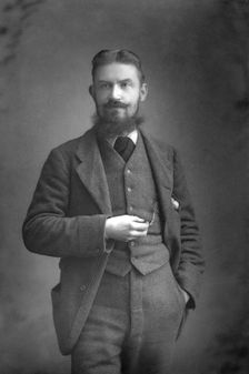 George Bernard Shaw (1856-1950) Irish dramatist, critic and Fabian, 1890-1894