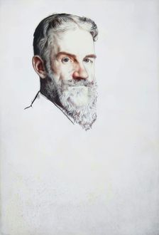 George Bernard Shaw, 1907. Creator: William Strang