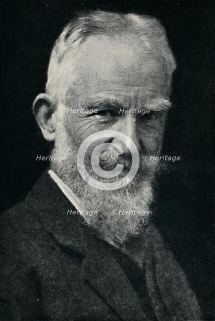 'George Bernard Shaw', c1925. Artist: Unknown.