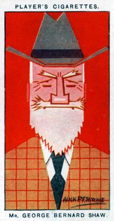 George Bernard Shaw, Irish playwright, 1926.Artist: Alick P F Ritchie