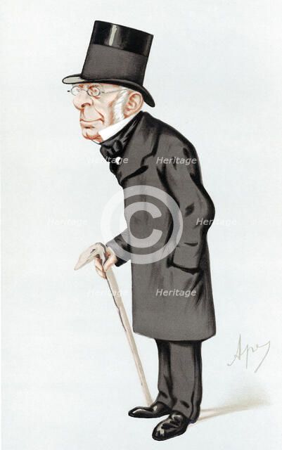 George Biddell Airy (1801-1892), English astronomer and geophysicist, 1875. Artist: Carlo Pellegrini