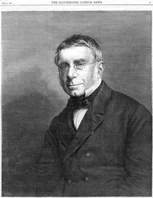 George Biddell Airy, English astronomer and geophysicist, 1868. Creator: Unknown