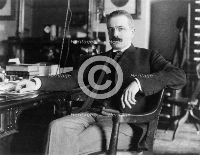 George Bruce Cortelyou, 1862-1940, between c1890 and c1910. Creator: Frances Benjamin Johnston.