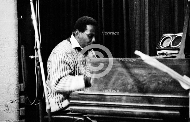 George Cables, Bass Clef, Hoxton Square, London, September 1989. Artist: Brian O'Connor.