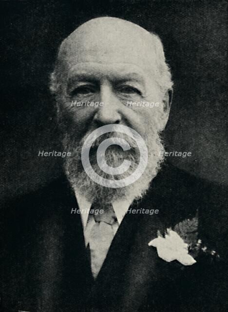 'George Cadbury - A Many-Sided Business Builder', c1925. Artist: Henry Joseph Whitlock.