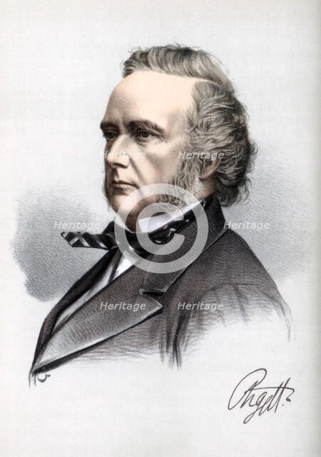 George Campbell, 8th Duke of Argyll, Scottish Liberal politician and writer, c1890. Creator: Cassell, Petter & Galpin.