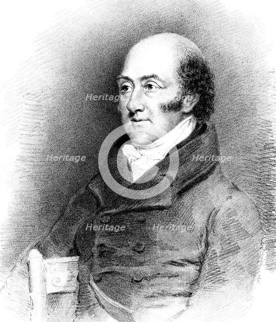 George Canning, British statesman, 1824.Artist: FC Lewis