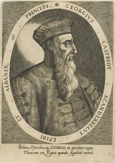 George Castriot (1405-1468), known as Skanderbeg , c. 1620. Creator: Anonymous