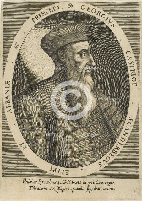 George Castriot (1405-1468), known as Skanderbeg , c. 1620. Creator: Anonymous.