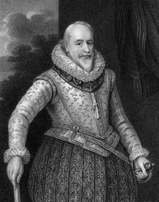 George Carew, 1st Earl of Totnes (1555-1629), 1824.Artist: W Holl