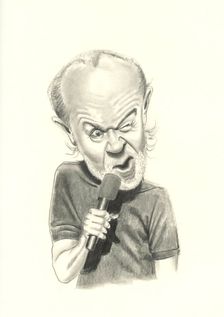 George Carlin. Creator: Dan Springer