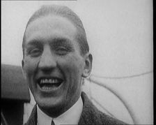 George Carpentier Smiling for the Camera, 1921. Creator: British Pathe Ltd