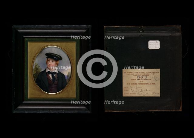 George Cochran Lambdin, ca. 1845. Creator: James Reid Lambdin.
