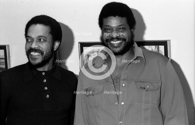 George Coleman and Billy Higgins, London, 1976.   Artist: Brian O'Connor.