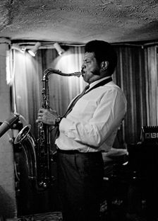 George Coleman, Bass Clef, Hoxton Square, London, August 1987. Artist: Brian O'Connor