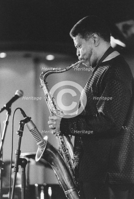 George Coleman, c1985. Creator: Brian Foskett.