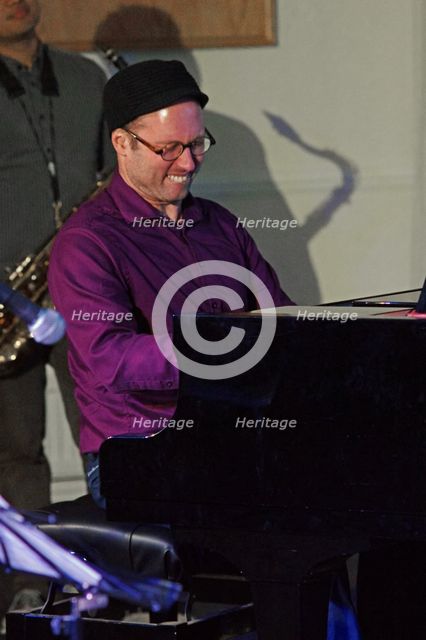 George Colligan, Watermill Jazz Club, Dorking, Surrey, November 8, 2016. Artist: Brian O'Connor.