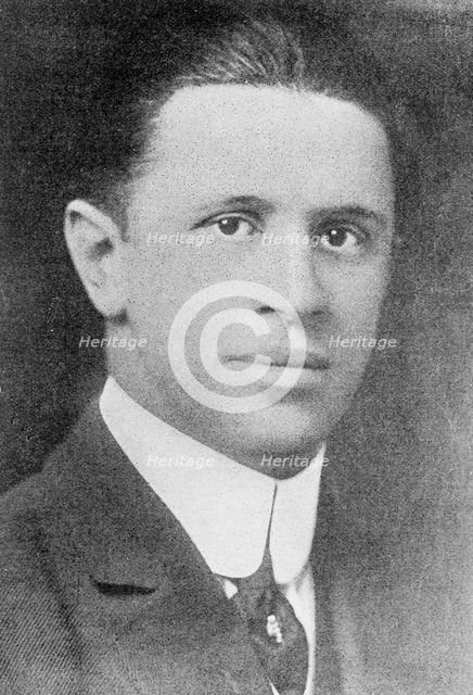 George Creel, Chairman, Committee On Public Information, 1917.  Creator: Unknown.