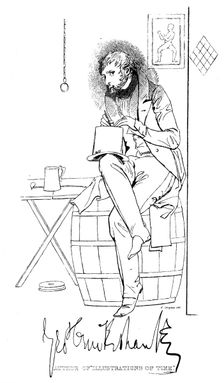 George Cruikshank (1792-1878), English caricaturist and book illustrator, 19th century