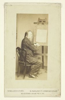 George Cruikshank, 1860/69. Creator: W. Walker & Sons
