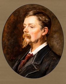 George du Maurier, 1882. Creator: John Everett Millais